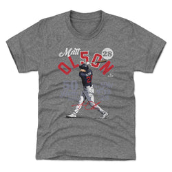 Matt Olson Atlanta 50 Homers WHT (ONLINE ORDER ONLY)