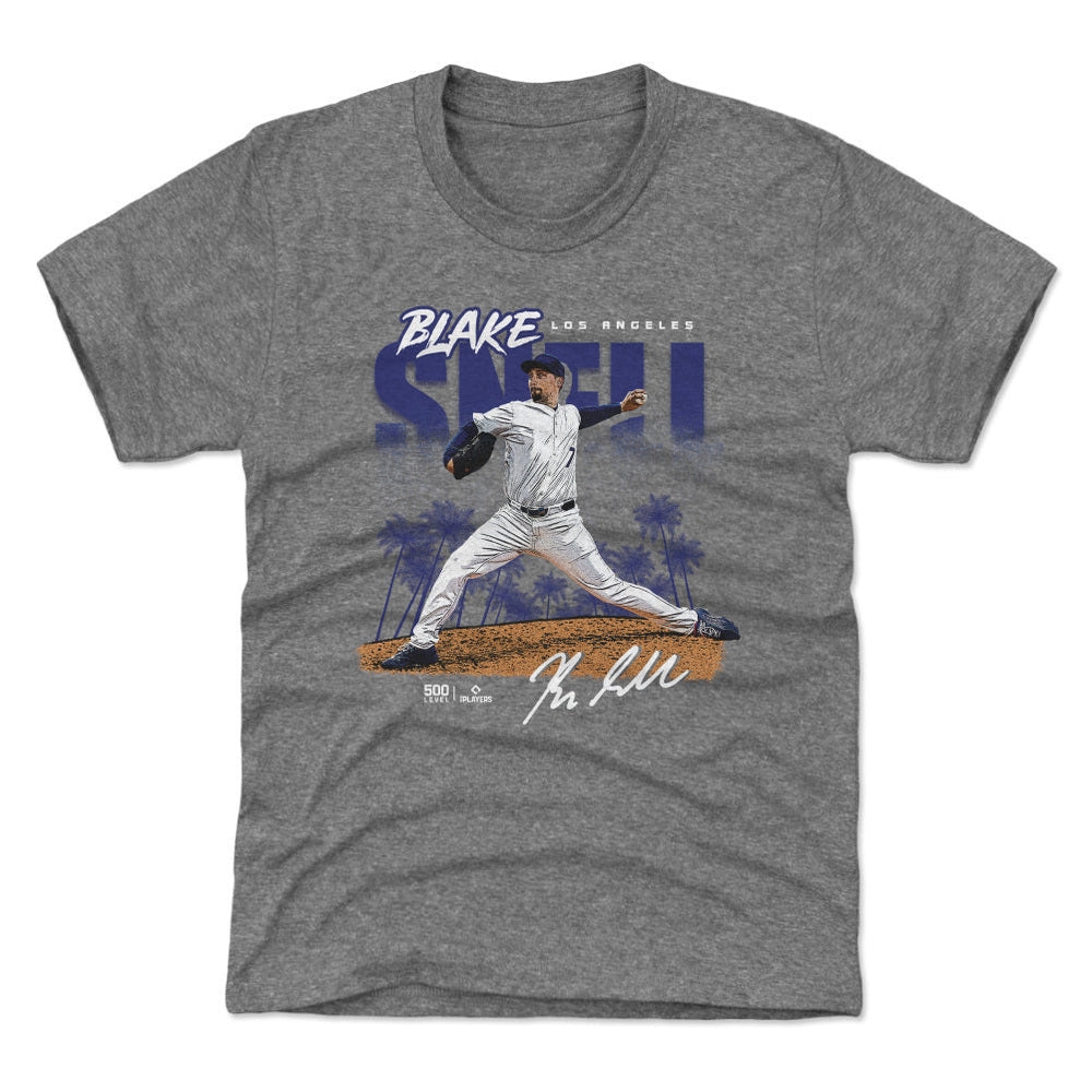 Blake Snell Los Angeles D Dissolve WHT (ONLINE ORDER ONLY)