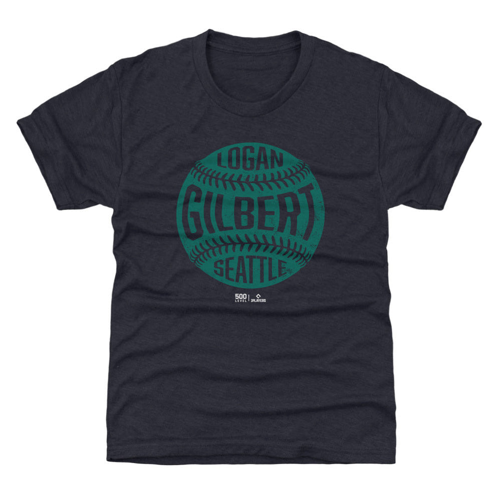 Logan Gilbert Seattle Vintage Baseball WHT (ONLINE ORDER ONLY)