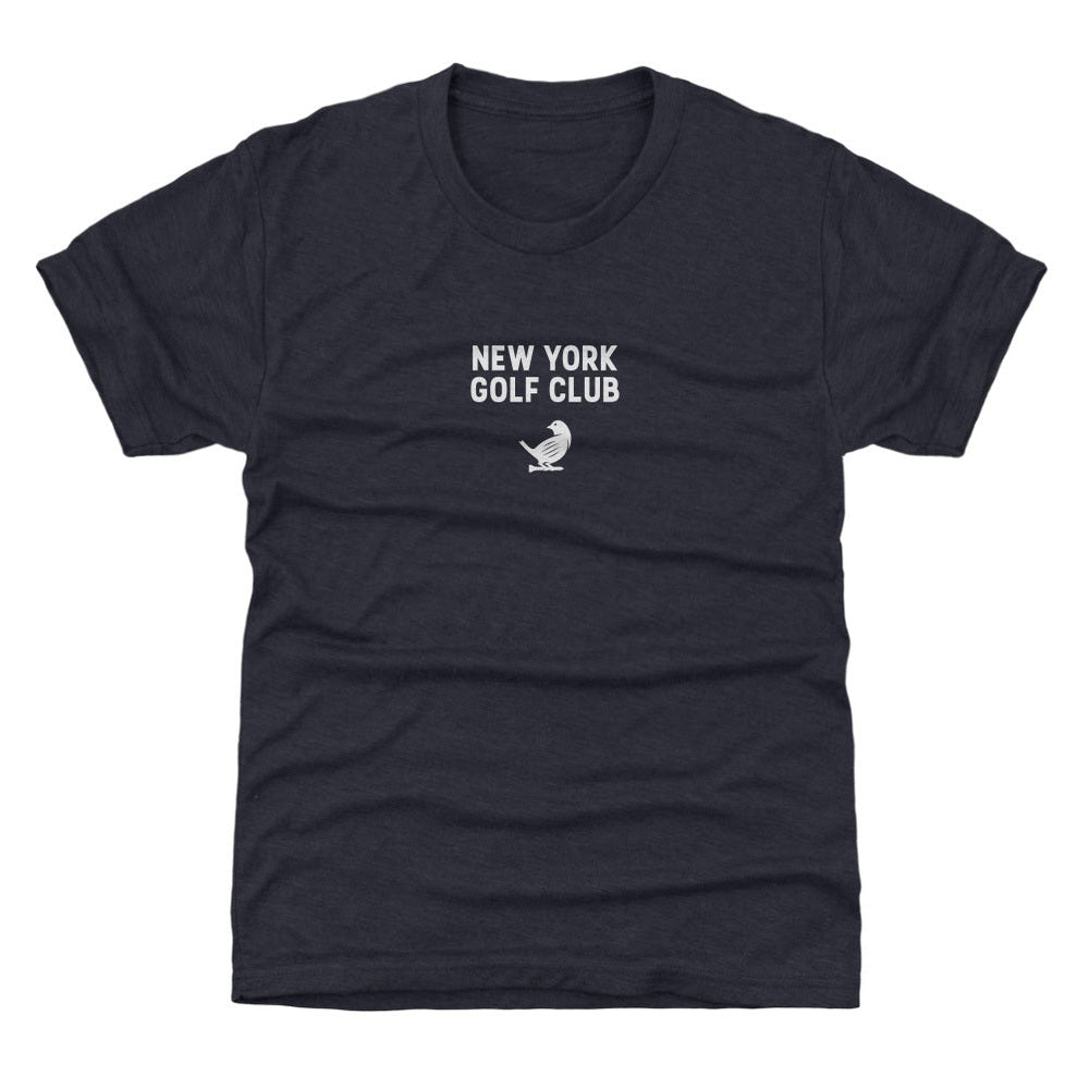 New York Golf Club Wordmark Birdie Small WHT (ONLINE ORDER ONLY)