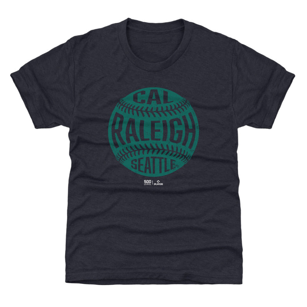 Cal Raleigh Seattle Vintage Baseball WHT (ONLINE ORDER ONLY)