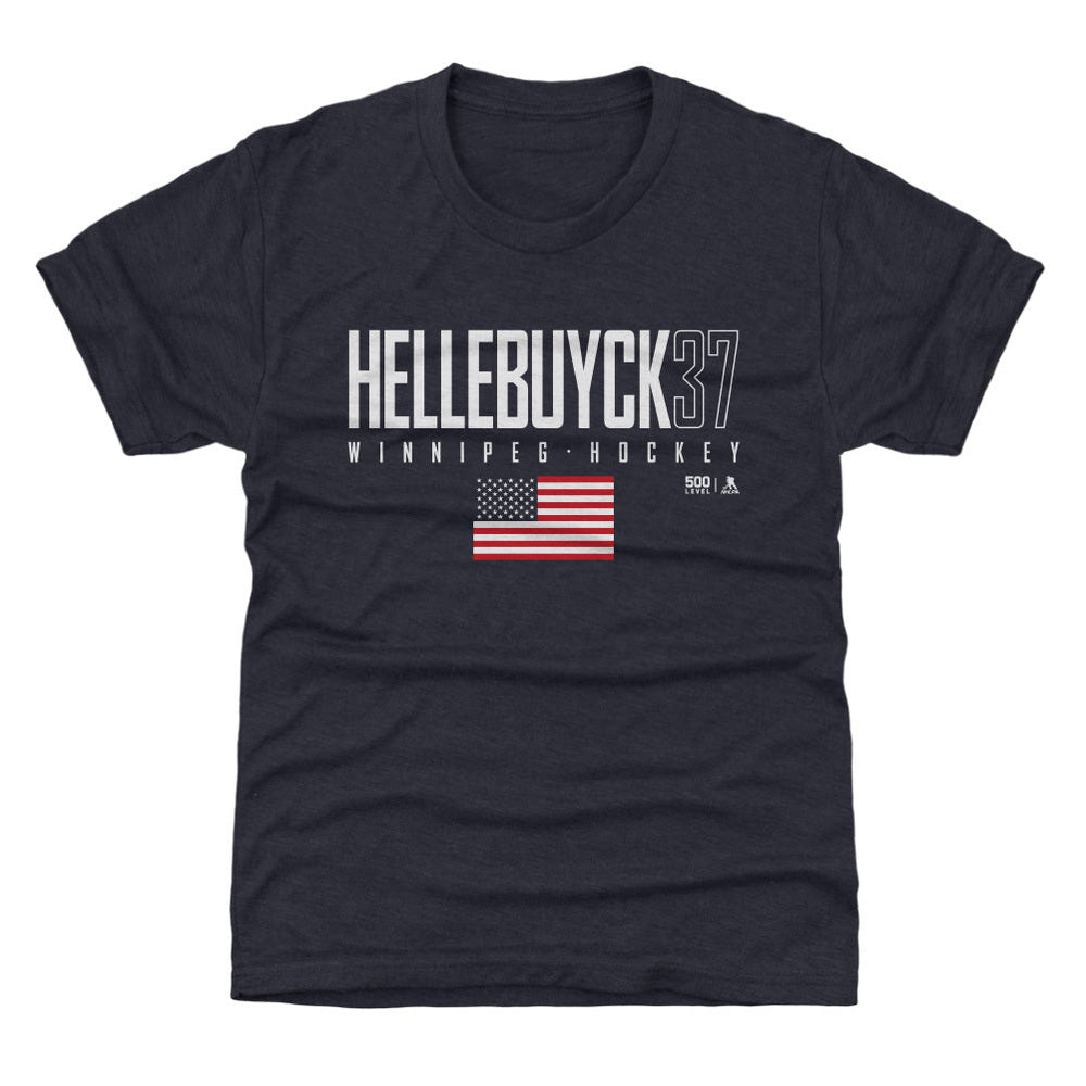 Connor Hellebuyck Winnipeg USA Elite WHT (ONLINE ORDER ONLY)