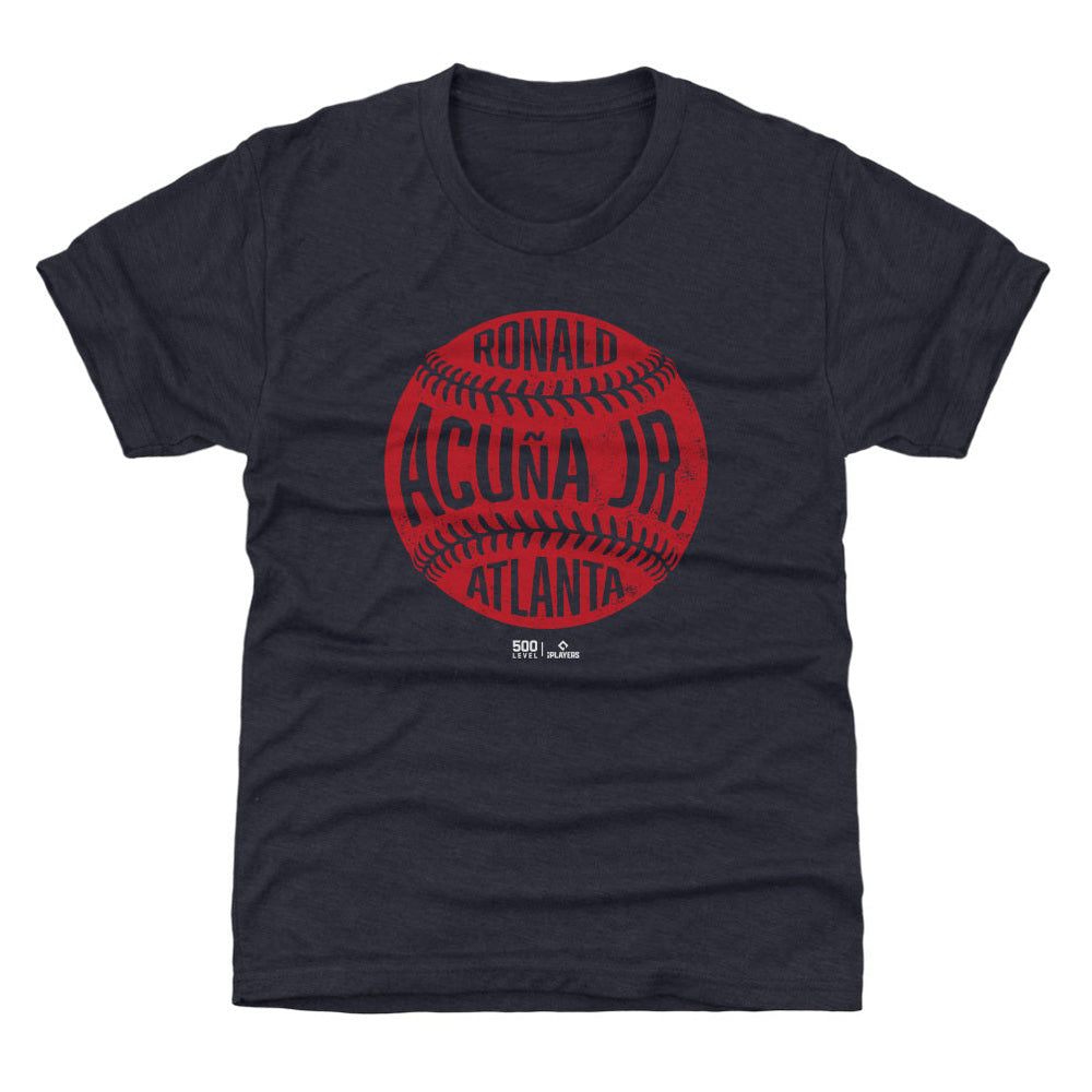 Ronald Acuna Jr. Atlanta Vintage Baseball WHT (ONLINE ORDER ONLY)