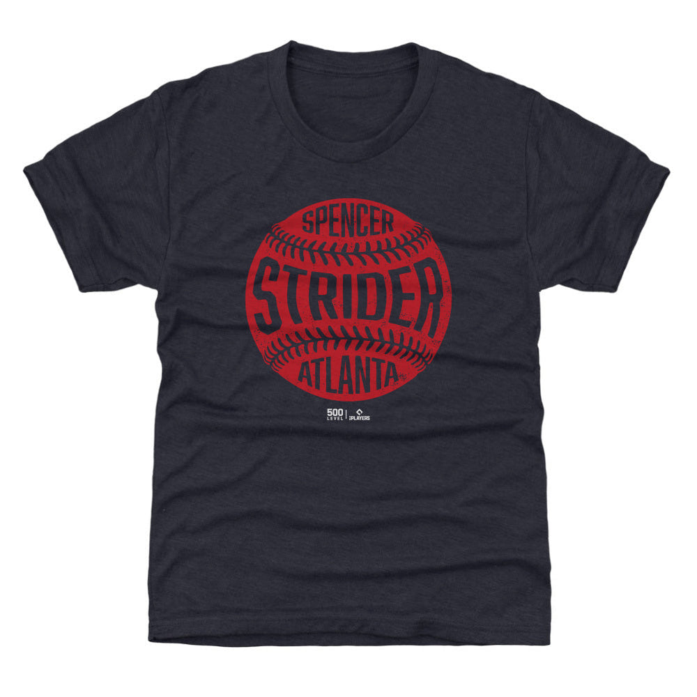 Spencer Strider Atlanta Vintage Baseball WHT (ONLINE ORDER ONLY)
