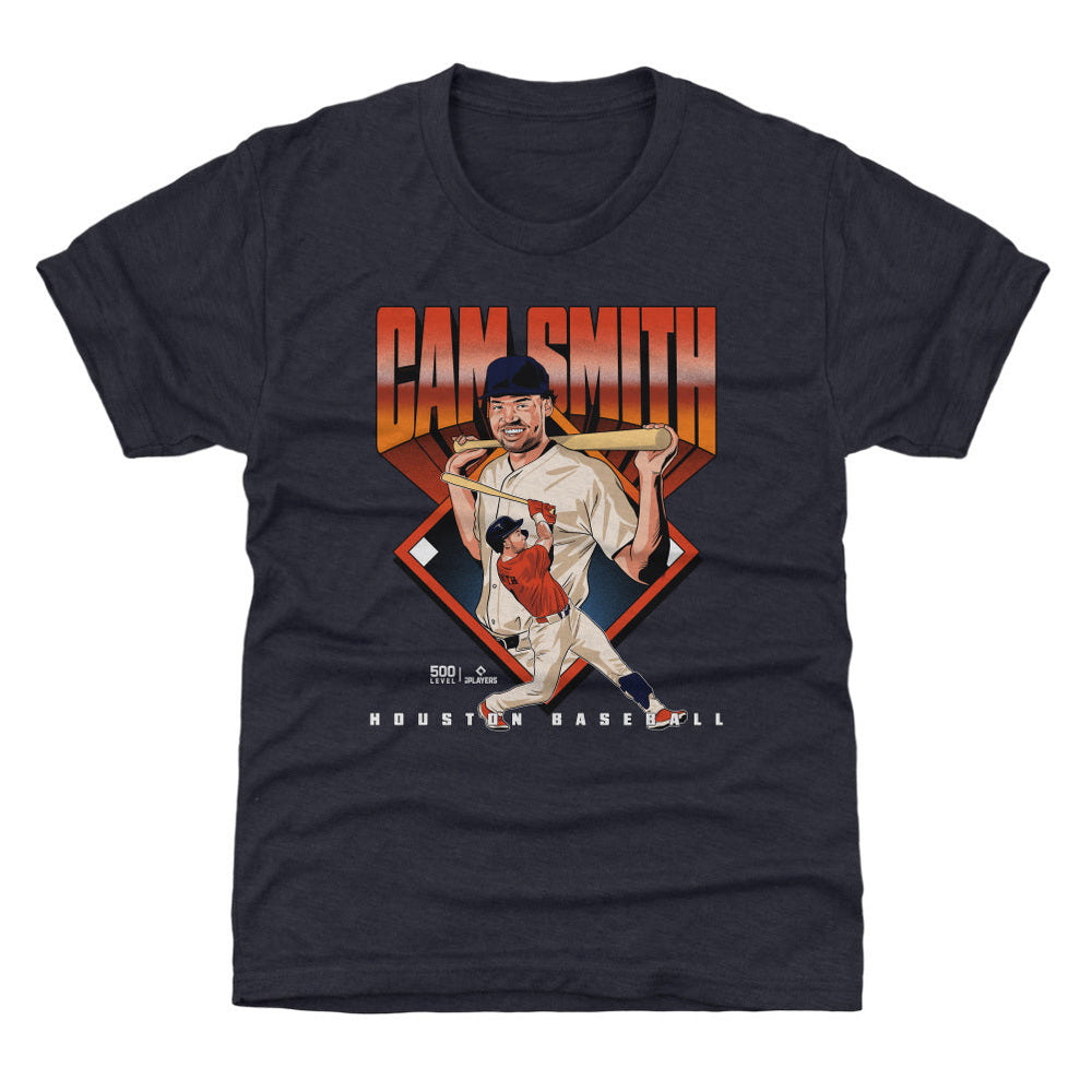 Cam Smith Houston Baseball Diamond WHT (ONLINE ORDER ONLY)