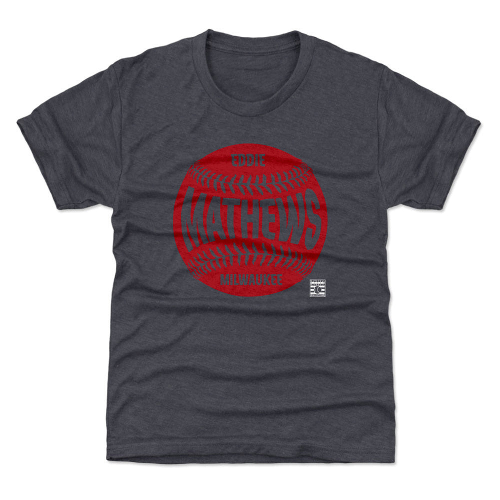 Eddie Mathews Milwaukee Baseball WHT (ONLINE ORDER ONLY)