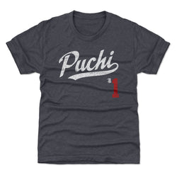 Ozzie Albies Puchi Players Weekend Script R WHT (ONLINE ORDER ONLY)