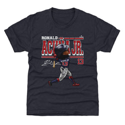 Ronald Acuna Jr. Cartoon WHT (ONLINE ORDER ONLY)