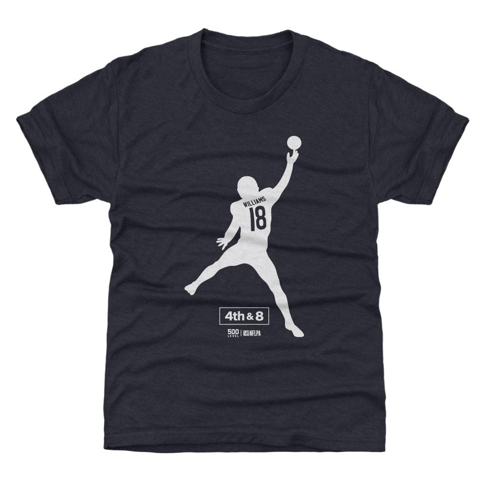 Caleb Williams Chicago Silhouette WHT
