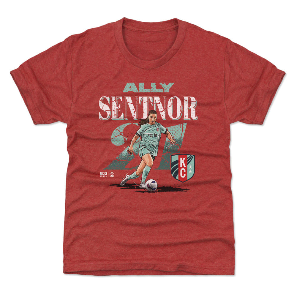 Ally Sentnor Kansas City Current Cracked Number WHT (ONLINE ORDER ONLY)