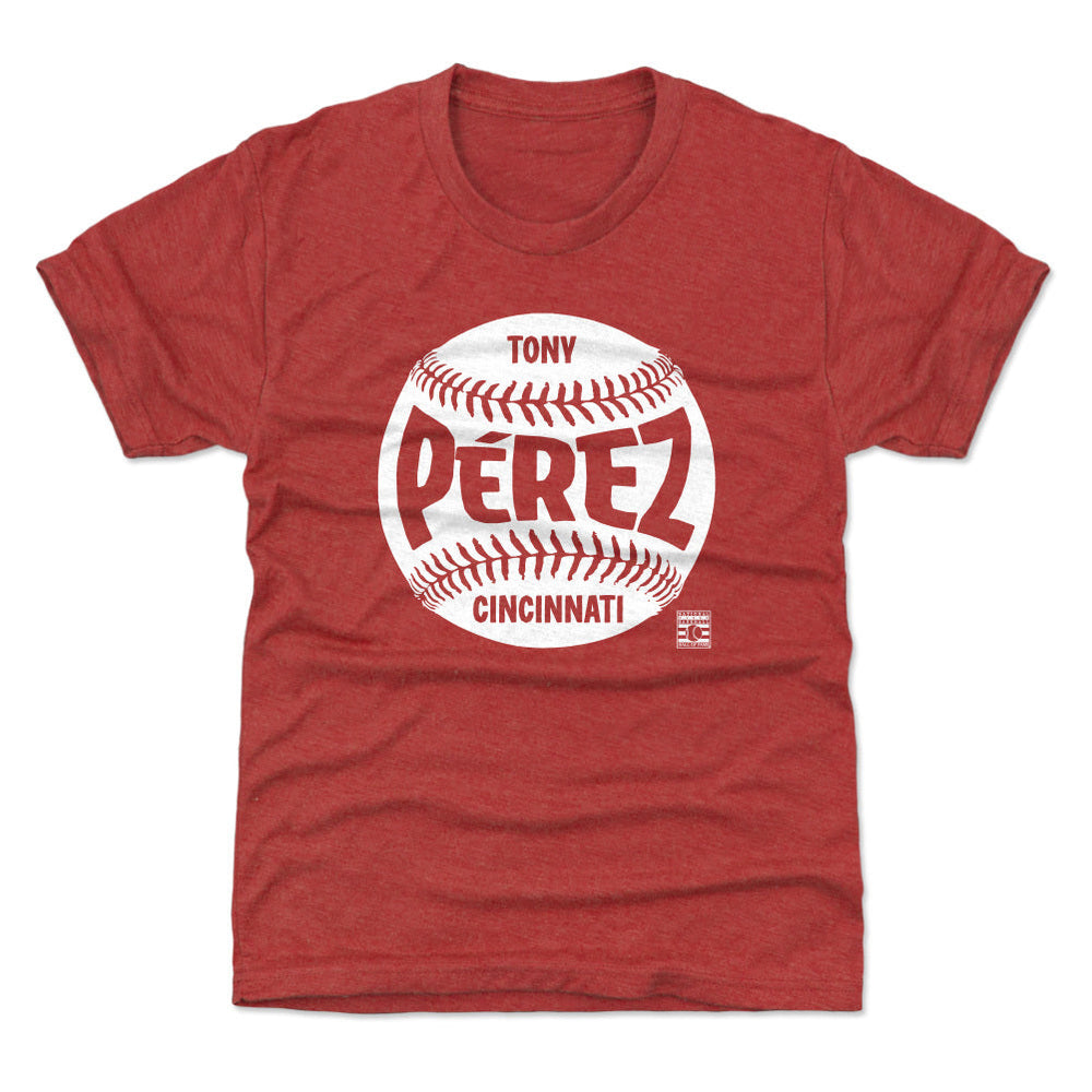Tony Perez Cincinnati Baseball WHT (ONLINE ORDER ONLY)