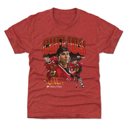 Chris Chelios Chicago Blackhawks Collage WHT (ONLINE ORDER ONLY)