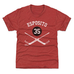 Tony Esposito Chicago 35 Goalie Sticks WHT