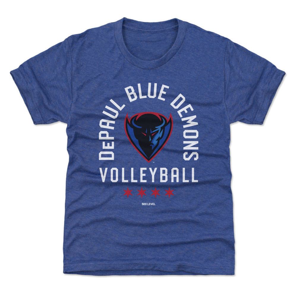DePaul Blue Demons Volleyball Arc WHT (ONLINE ORDER ONLY)