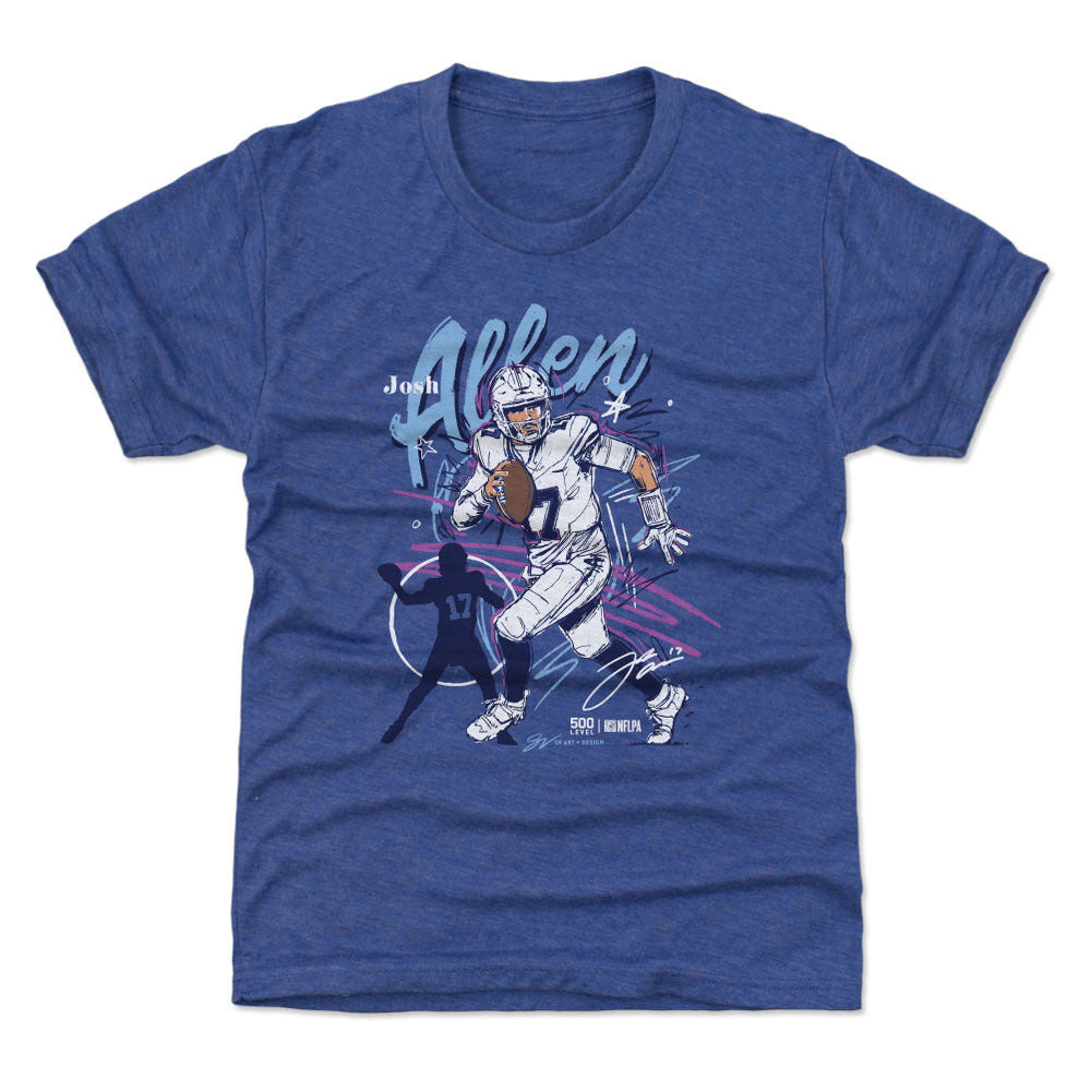 Josh Allen Buffalo Scribble WHT