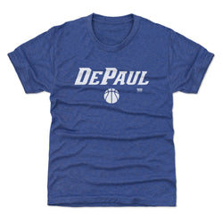 DePaul Blue Demons Basketball Minimalist WHT (ONLINE ORDER ONLY)