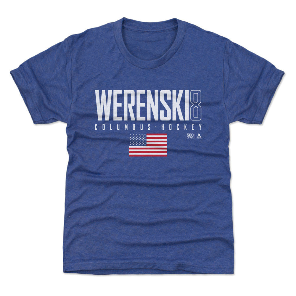 Zach Werenski Columbus USA Elite WHT (ONLINE ORDER ONLY)