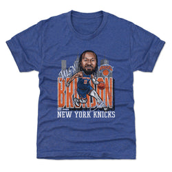 Jalen Brunson New York Knicks Cartoon City Cartoon WHT (ONLINE ORDER ONLY)