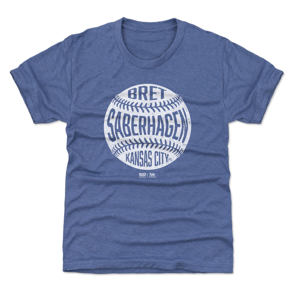 Bret Saberhagen Kansas City Vintage Baseball WHT (ONLINE ORDER ONLY)