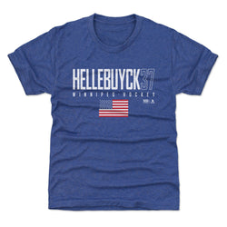 Connor Hellebuyck Winnipeg USA Elite WHT (ONLINE ORDER ONLY)