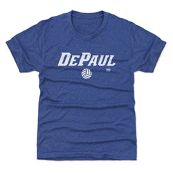 DePaul Blue Demons Volleyball Minimalist WHT (ONLINE ORDER ONLY)
