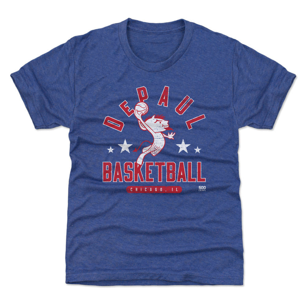 DePaul Blue Demons Vintage Basketball WHT (ONLINE ORDER ONLY)
