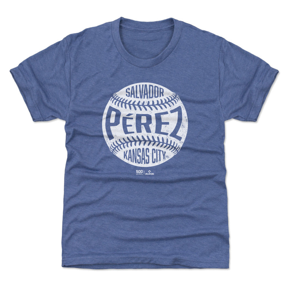 Salvador Perez Kansas City Vintage Baseball WHT (ONLINE ORDER ONLY)