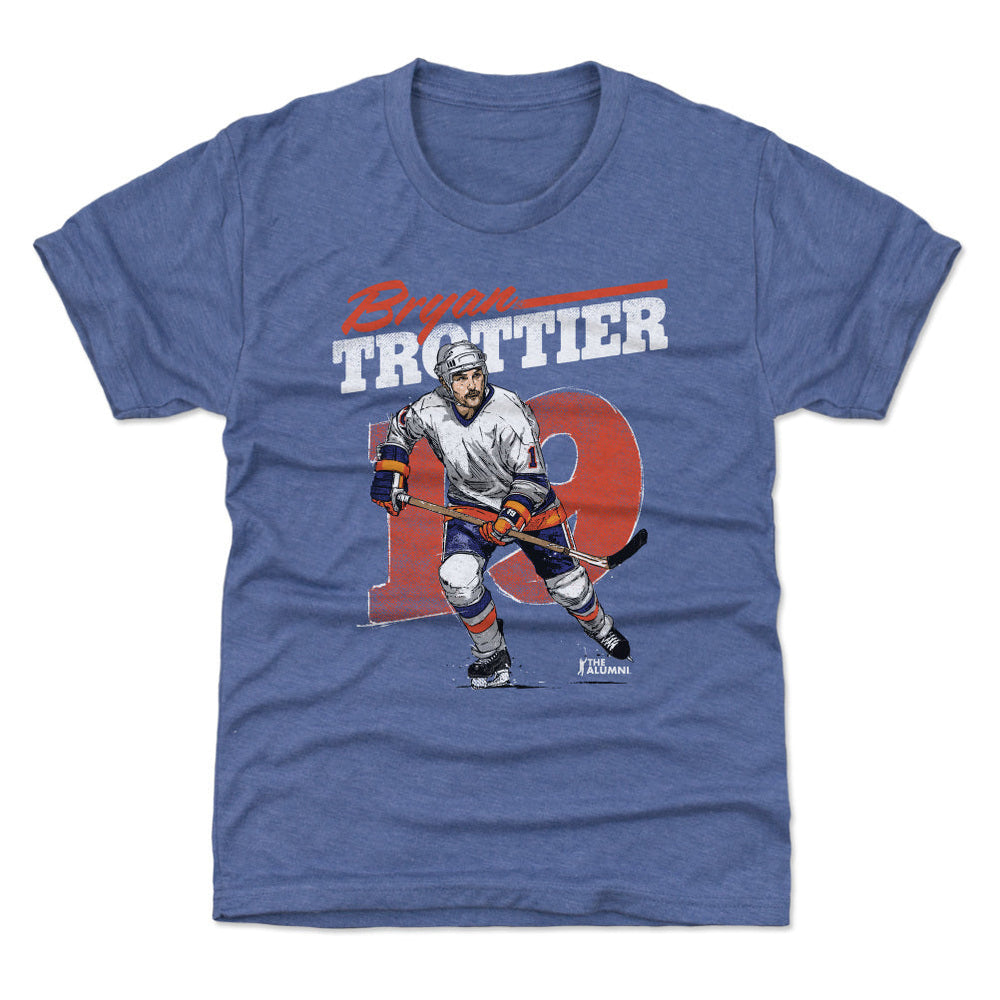 Bryan Trottier New York I Retro WHT