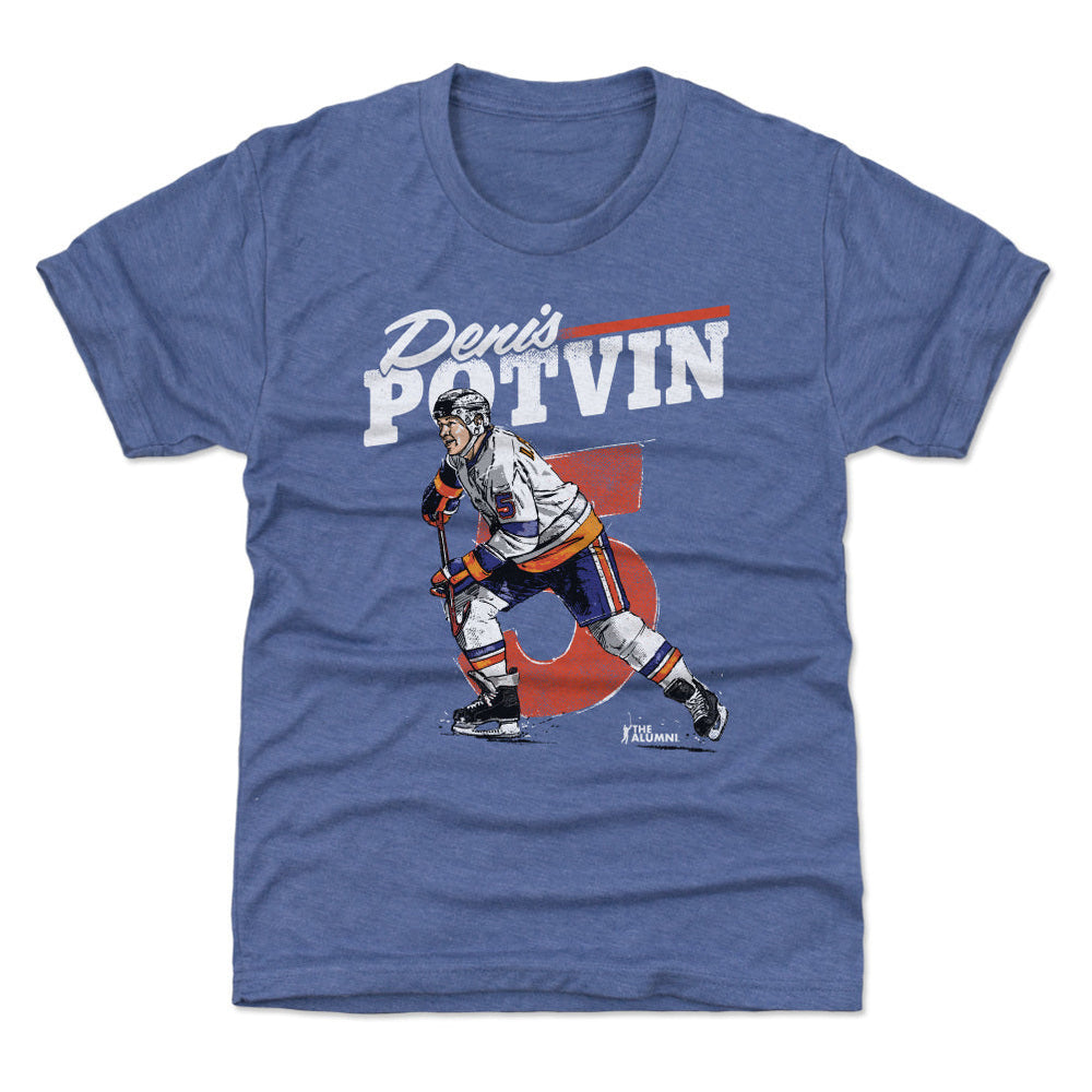 Denis Potvin New York I Retro WHT