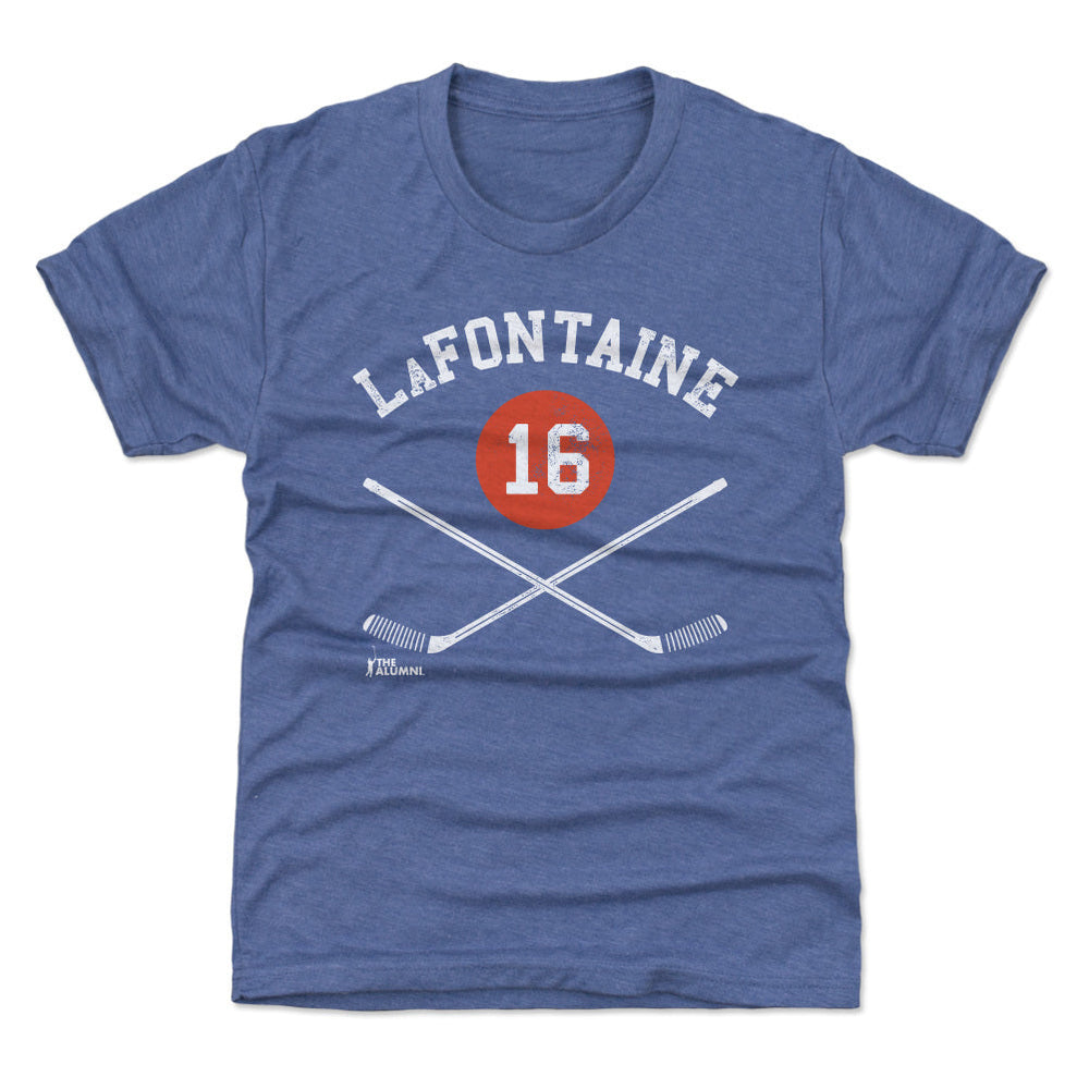 Pat LaFontaine New York I 16 Sticks WHT