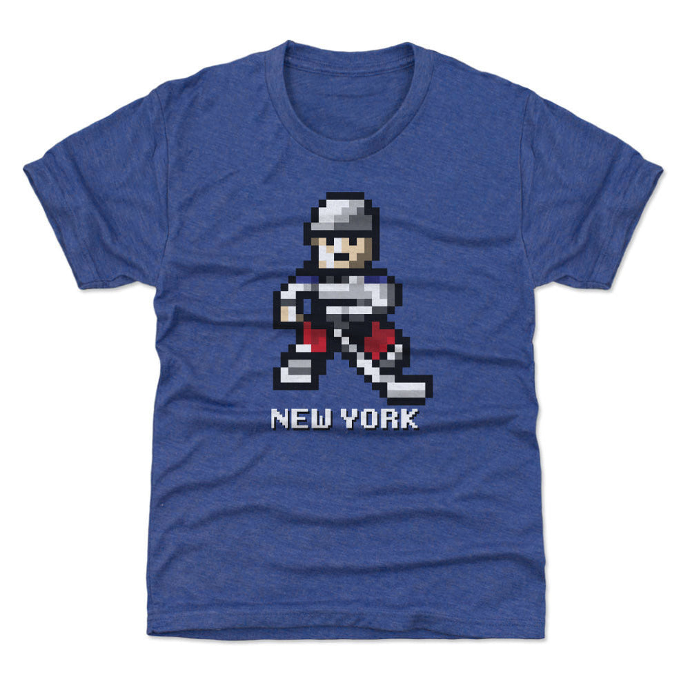 New York R Hockey 8-bit WHT (ONLINE ORDER ONLY)