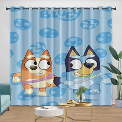 Kids Room Decoration Bluey Curtains Blackout Window Drapes (ONLINE ORDER ONLY)