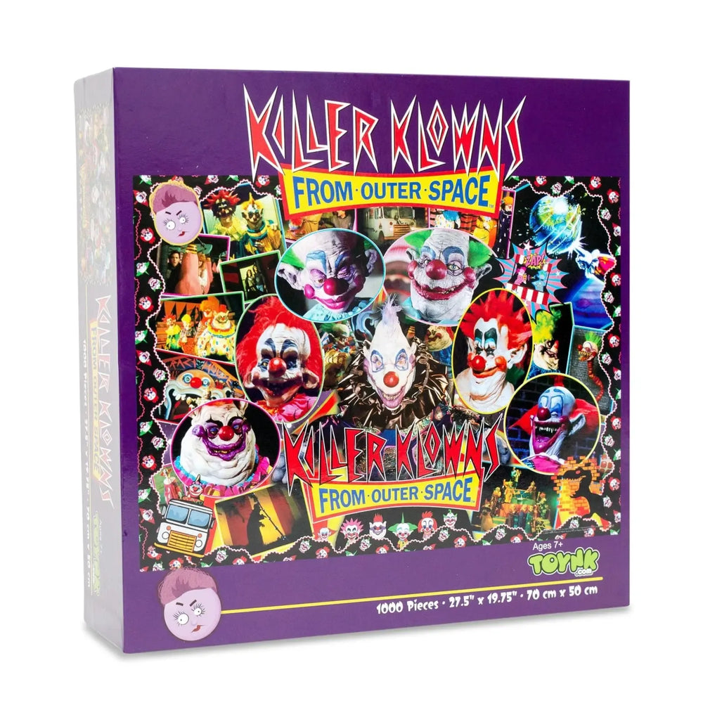 Killer Klowns form Outer Space 1000 Piece Jigsaw Puzzle Toynk (ONLINE ORDER ONLY)