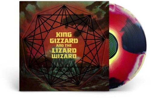 King Gizzard and the Lizard Wizard - Nonagon Infinity (Colored Vinyl, Yellow, Red, Black, 180 Gram Vinyl) [Vinyl] (ONLINE ORDER ONLY)