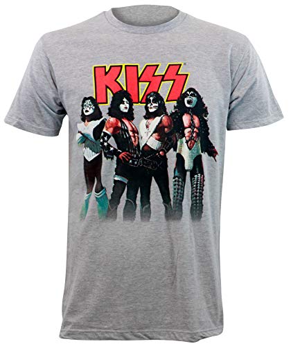 KISS STANCE LOGO HEATHER GRAY SS TEE LARGE [T-Shirt] (ONLINE ORDER ONLY)