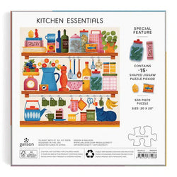 Kitchen Essentials 500 Piece Jigsaw Puzzle Galison