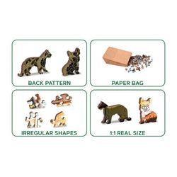 Kitten Kitchen Capers 1010 Piece Wood Jigsaw Puzzle Wooden City (ONLINE ORDER ONLY)