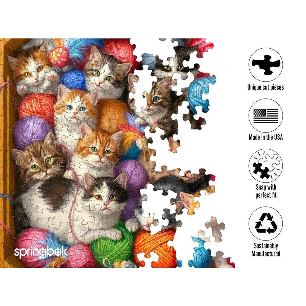 Kittens Galore 1000 Piece Jigsaw Puzzle Springbok (ONLINE ORDER ONLY)