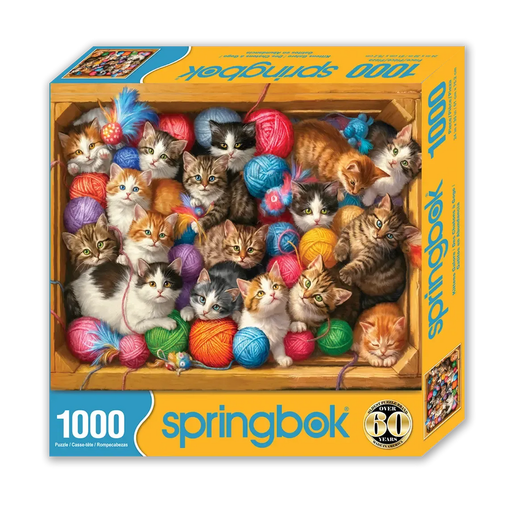 Kittens Galore 1000 Piece Jigsaw Puzzle Springbok (ONLINE ORDER ONLY)