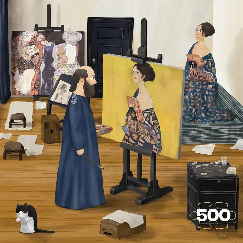 Klimt by Max Dalton 500 Piece Jigsaw Puzzle Recess (ONLINE ORDER ONLY)