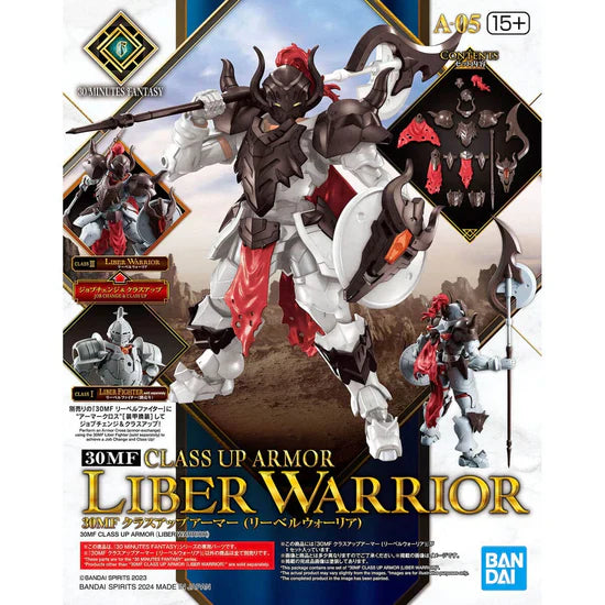 30 Minutes Fantasy Class-Up Armor Liber Warrior Accessory Set (Online Order Only)