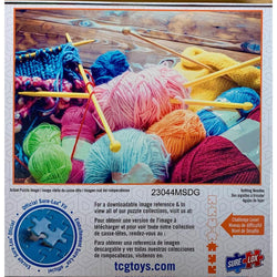 Knitting Needles Brights 300 Piece Jigsaw Puzzle Sure Lox (ONLINE ORDER ONLY)