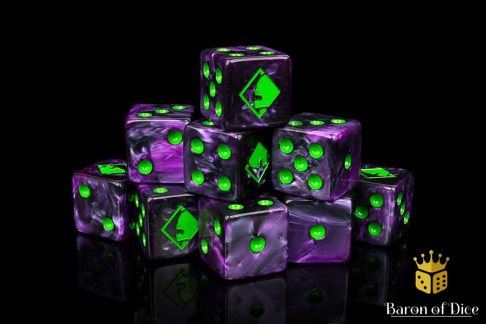 Kings of War: Nightstalkers - Official Dice Set (ONLINE ORDER ONLY)