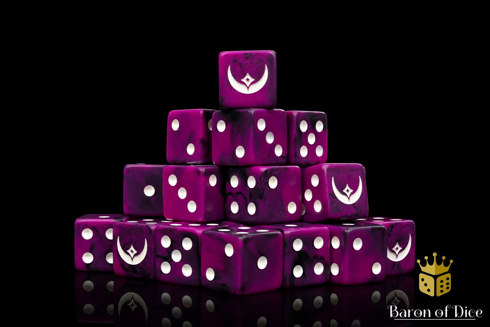 Kings of War: Twilight Kin - Official Dice Set (ONLINE ORDER ONLY)