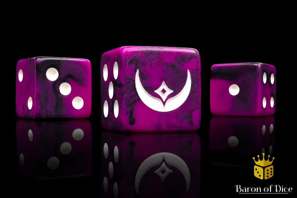 Kings of War: Twilight Kin - Official Dice Set (ONLINE ORDER ONLY)