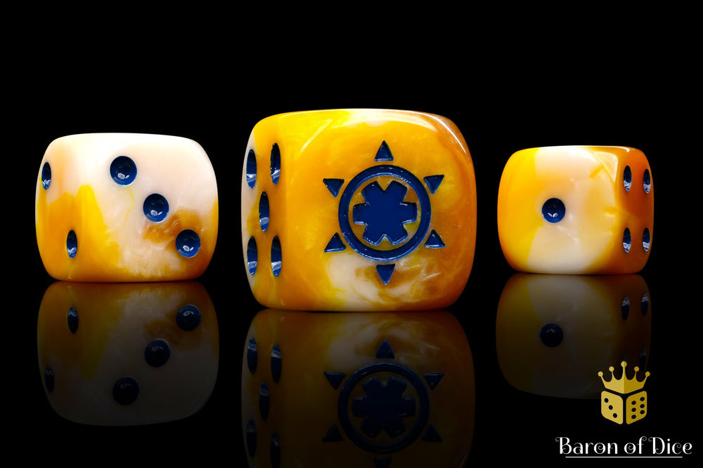 Kings of War: Basilea - Official Dice Set (ONLINE ORDER ONLY)