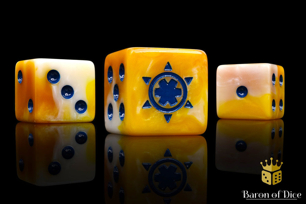 Kings of War: Basilea - Official Dice Set (ONLINE ORDER ONLY)
