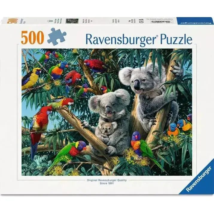 Koalas in a Tree 500 Piece Jigsaw Puzzle Ravensburger (ONLINE ORDER ONLY)