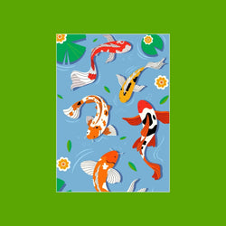 Koi 99 Piece Mini Jigsaw Puzzle Puzzledly (ONLINE ORDER ONLY)