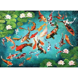 Koi Fish 1000 Piece Jigsaw Puzzle Eurographics (ONLINE ORDER ONLY)
